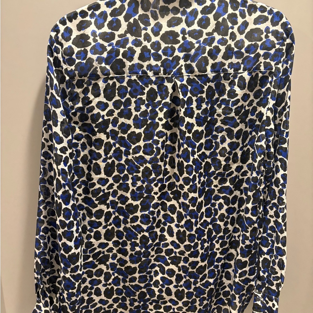 Blue and Black Patterned Shirt - Picture 5 of 5